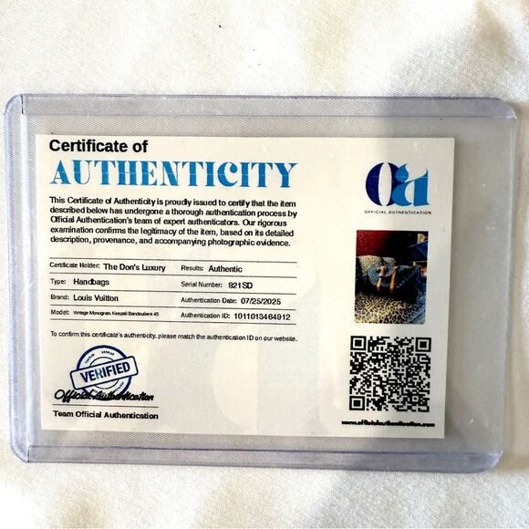 Louis Vuitton Monogram Keepall Bandoulière 45 Duffle Travel Bag - COA Included - Picture 3 of 17